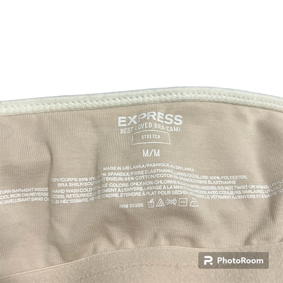 White Lace Express Bra Cami TankTop - Picture 3 of 3